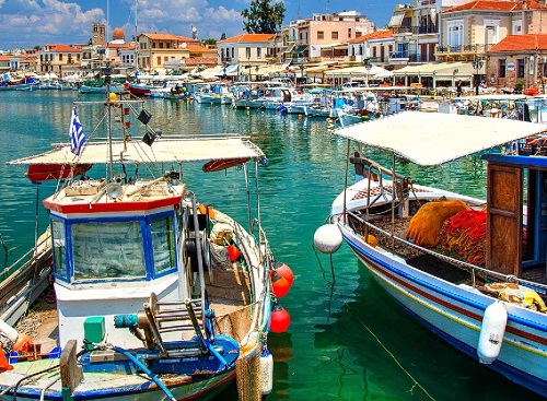 Aegina in the Saronic Gulf