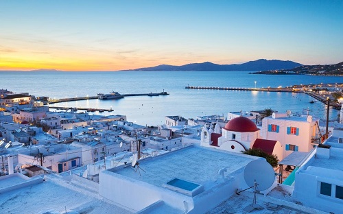 Mykonos in the Cyclades