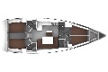 Bavaria 46 Cruiser layout