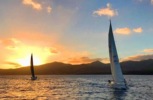 Charter Yachts off the coast of Lanzarote