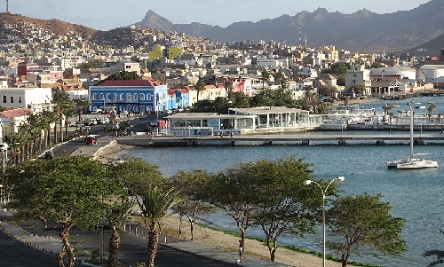 Mindelo Town and Harbour