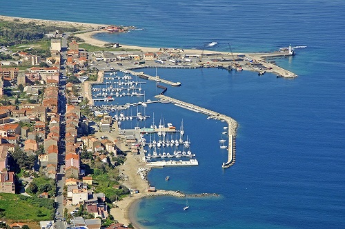Aerial View of Propriano Marina