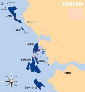 One week in the Ionian Sea from Lefkas