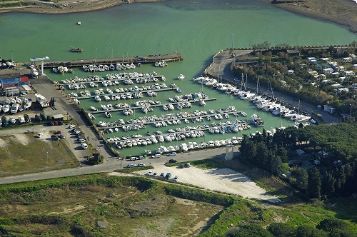 Aerial View of Porto di Cecina